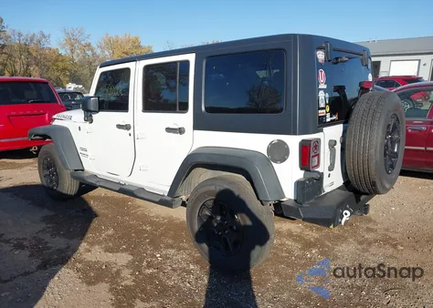 2016 Jeep Wrangler Unlimited Sport из США, поврежденный, VIN 1C4BJWDG8GL176108
